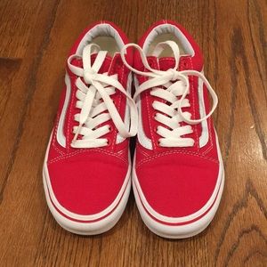 Red vans ❤️